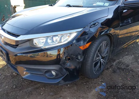 2018 Honda Civic Ex-L z USA, uszkodzony, nr VIN JHMFC1F7XJX022073